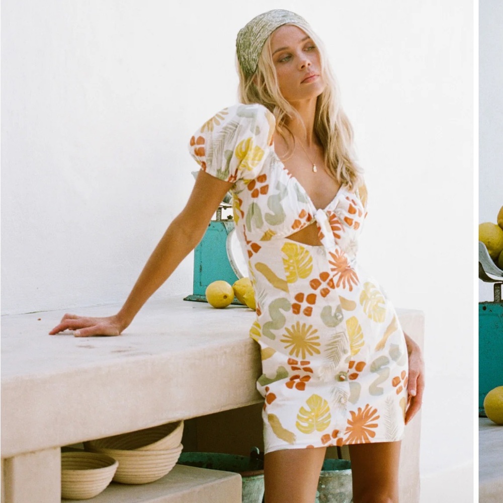 Sabo Skirt Enga Dress Desert Leaf